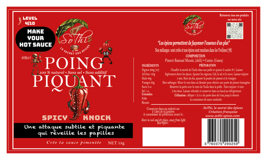 Poing piquant - Spicy knock